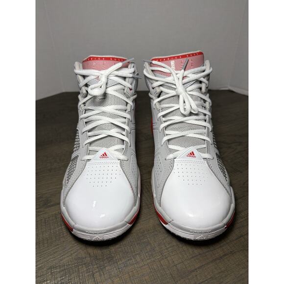 Adidas Adizero Rose 1.5 Restomod ‘Home’Grey/Red" GY0257 Mens US Size 10 - Picture 5 of 6